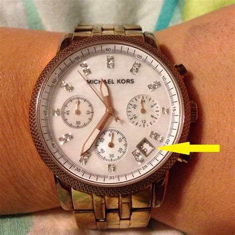 how to tell if michael kors watch is fake|how to spot a michael kors watch.